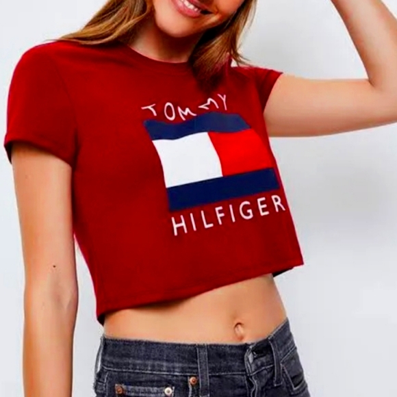 NWT Women's Tommy Hilfiger Sport Crop Top T-shirt - Picture 5 of 8
